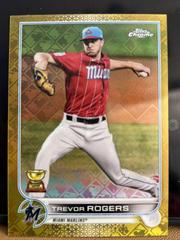 Trevor Rogers [Gold] #3 Baseball Cards 2022 Topps Chrome Logofractor Prices