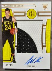 Walker Kessler [Patch Autograph Bronze] #113 Basketball Cards 2022 Panini National Treasures Prices