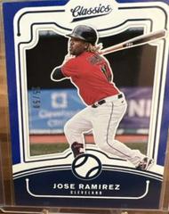 Jose Ramirez [Blue] Baseball Cards 2021 Panini Chronicles Classics Prices