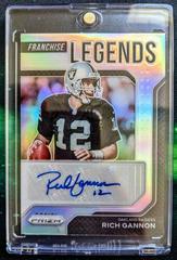 Rich Gannon Football Cards 2021 Panini Prizm Franchise Legends Signatures Prices
