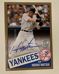 Hideki Matsui [Gold] #85A-HM Baseball Cards 2020 Topps 1985 35th Anniversary Autographs Prices