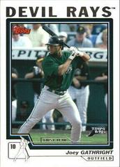 Joey Gathright #T119 Baseball Cards 2004 Topps Traded Prices