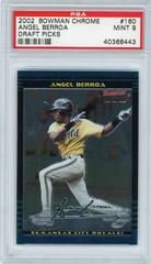 Angel Berroa #160 Baseball Cards 2002 Bowman Chrome Draft Picks Prices