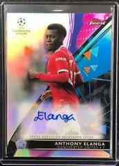 Anthony Elanga #BA-AE Soccer Cards 2021 Topps Finest UEFA Champions League Autographs Prices
