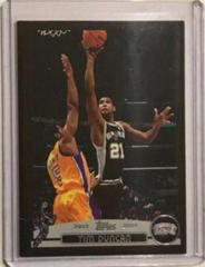 Tim Duncan Basketball Cards 2003 Topps Prices