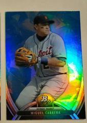 Miguel Cabrera [Blue Sapphire] #76 Baseball Cards 2013 Bowman Platinum Prices