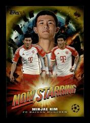 Minjae Kim [Gold Foilboard] #NS-15 Soccer Cards 2023 Topps UEFA Club Now Starring Prices
