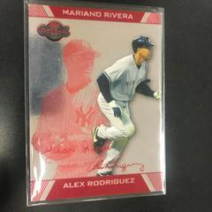 Alex Rodriguez, Mariano Rivera [Silver Red] #25 Baseball Cards 2007 Topps CO Signers Prices