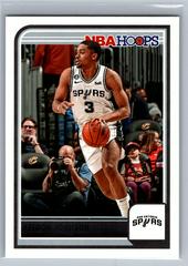Keldon Johnson Basketball Cards 2023 Panini Hoops Prices