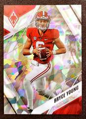 Bryce Young [Cracked Ice] #1 Football Cards 2023 Panini Chronicles Draft Picks Phoenix Prices