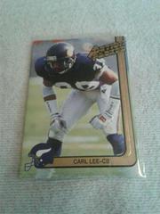 Carl Lee #156 Football Cards 1991 Action Packed Prices