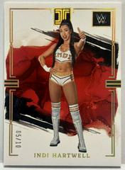 Indi Hartwell [Holo Gold] #98 Wrestling Cards 2023 Panini Impeccable WWE Prices