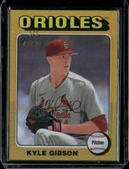 Kyle Gibson [Gold Refractor] #269 Baseball Cards 2024 Topps Heritage Chrome Prices