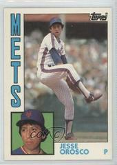 Jesse Orosco #54 Baseball Cards 1984 Topps Tiffany Prices