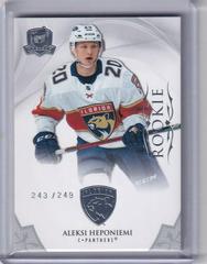 Aleksi Heponiemi #186 Hockey Cards 2020 Upper Deck The Cup Prices
