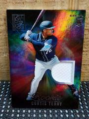 Curtis Terry #RM-CT Baseball Cards 2022 Panini Capstone Rookie Materials Prices
