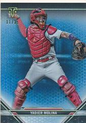Yadier Molina [Sapphire] #30 Baseball Cards 2021 Topps Triple Threads Prices