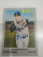 Blake Snell #BS Baseball Cards 2019 Topps Heritage Real One Autographs Prices
