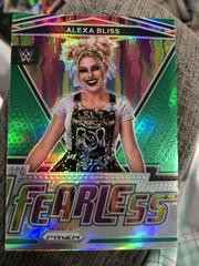 Alexa Bliss [Green Prizm] Wrestling Cards 2022 Panini Prizm WWE Fearless Prices