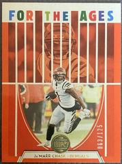 Ja'Marr Chase #FA-10 Football Cards 2022 Panini Legacy For the Ages Prices