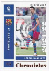 Sergio Busquets Soccer Cards 2021 Panini Chronicles La Liga Prices