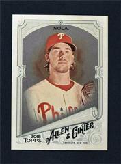 Aaron Nola [Silver Glossy] #248 Baseball Cards 2018 Topps Allen & Ginter Prices