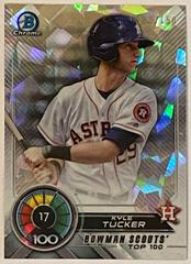 Kyle Tucker [Atomic] Baseball Cards 2018 Bowman Scouts' Top 100 Prices