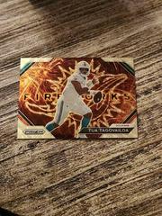 Tua Tagovailoa [Gold Vinyl] #F-3 Football Cards 2023 Panini Prizm Fireworks Prices