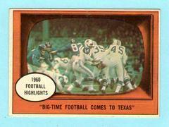 Big Time Football [Comes to Texas] Football Cards 1961 Topps Prices