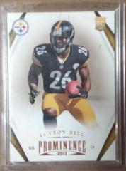Le’Veon Bell Football Cards 2013 Panini Prominence Prices
