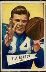 Bill Howton #21 Football Cards 1952 Bowman Small Prices