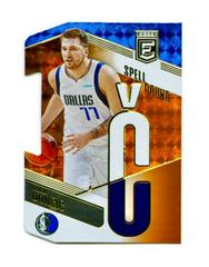 Luka Doncic [Orange Die Cut] #16 Basketball Cards 2022 Panini Donruss Elite Spellbound Prices