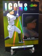 Aaron Judge [Spectrum Gold] #I-6 Baseball Cards 2022 Panini Absolute Icons Prices