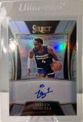 Jaylen Nowell Basketball Cards 2021 Panini Select Signature Selections Prices