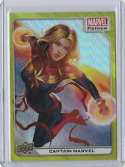 Captain Marvel [Yellow Rainbow] #15 Marvel 2023 Upper Deck Platinum Prices