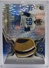 Aaron Donald [Pulsar Refractor] Football Cards 2014 Topps Platinum Autograph Rookie Patch Prices