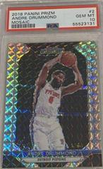 Andre Drummond Basketball Cards 2018 Panini Prizm Mosaic Prices