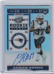 Damien Harris [Autograph] #106 Football Cards 2019 Panini Contenders Optic Prices