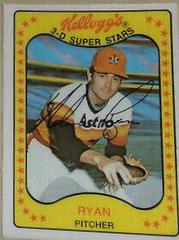 Nolan Ryan #6 Baseball Cards 1981 Kellogg's Prices