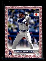 Freddie Freeman [Cherry Blossom] Baseball Cards 2022 Topps Japan Edition Prices