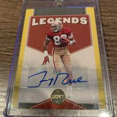 Jerry Rice [Yellow Autograph] Football Cards 2022 Panini Legacy Prices