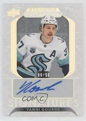 Yanni Gourde #SOS-YG Hockey Cards 2021 Upper Deck Ovation Standing Signatures Prices