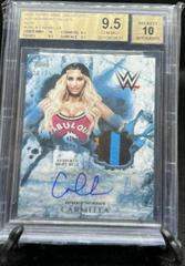 Carmella [Blue] Wrestling Cards 2018 Topps WWE Undisputed Autograph Relic Prices