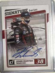 John Hunter Nemechek #SS-JH Racing Cards 2021 Panini Donruss Nascar Signature Series Prices