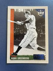Hank Greenberg [Artist Proof Blue] #4 Baseball Cards 2022 Panini Diamond Kings Prices