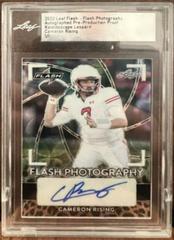 Cameron Rising [Kaleidoscope Leopard] #FP-CR1 Football Cards 2022 Leaf Flash Photography Autographs Prices