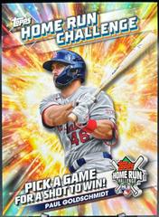 Paul Goldschmidt Baseball Cards 2024 Topps Home Run Challenge Prices