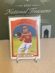 Sammy Infante #ROA-SI Baseball Cards 2021 Topps Heritage Real One Autographs Prices