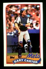 Gary Carter #76 Baseball Cards 1989 Topps Ljn Baseball Talk Prices
