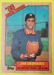Jim Deshaies #2 Baseball Cards 1987 Topps Tiffany Prices